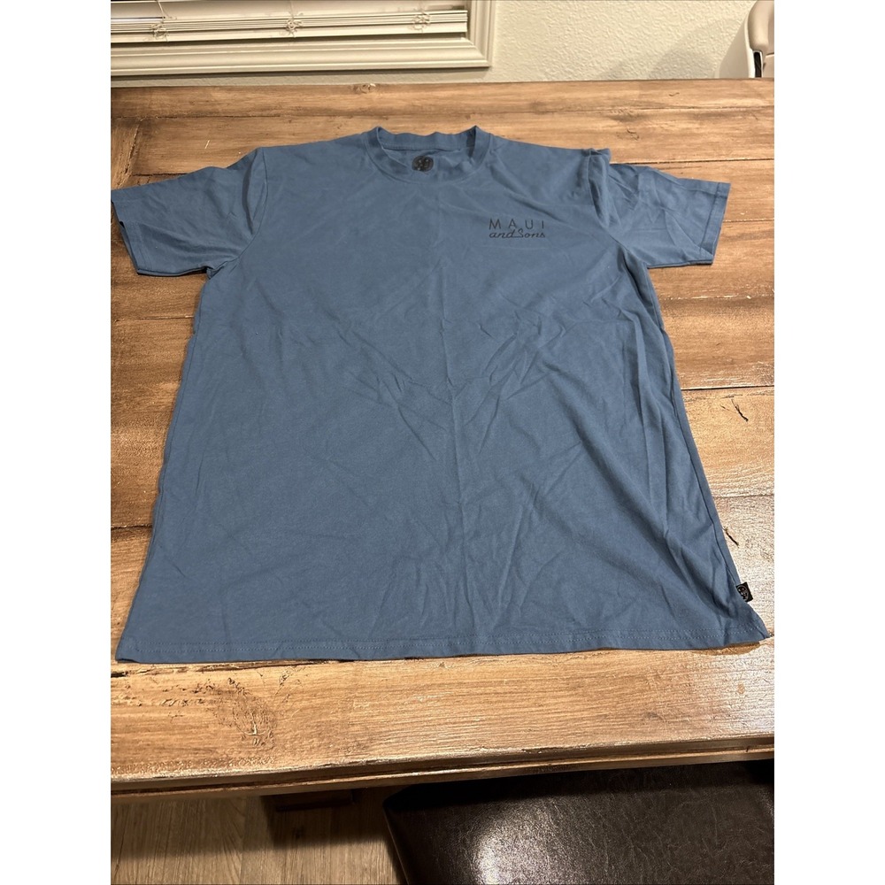 MAUI & SONS Hawaii Surf Logo Tee Shirt Men M Medium